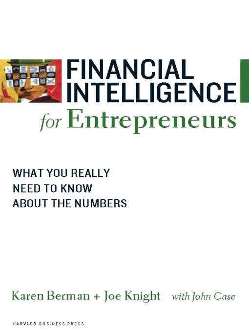 Title details for Financial Intelligence for Entrepreneurs by Karen Berman - Wait list